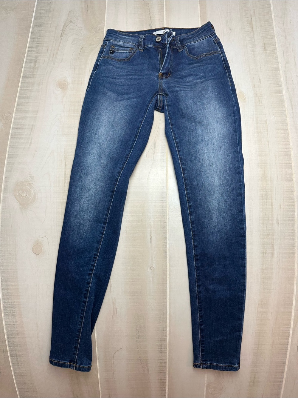 KanCan Dark Blue Women's Stretch Skinny Jeans